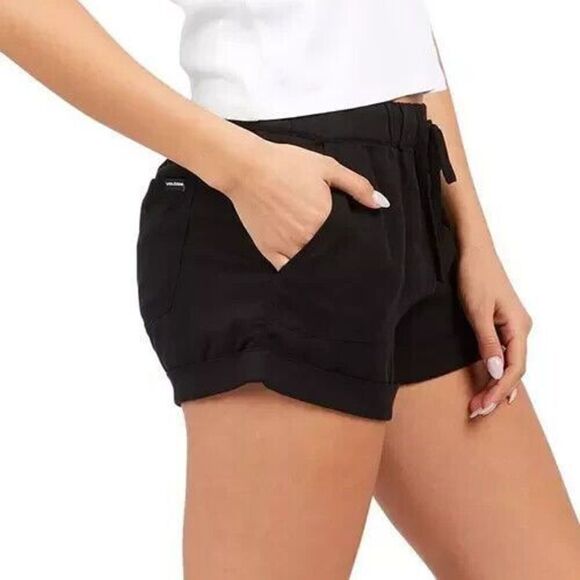 Volcom B0932207 Women's Sz XS (0-2) Black Out Sunday Strut Shorts - Picture 9 of 9